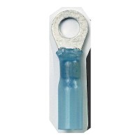 Ancor 311299 Marine Grade® Heat Shrink Ring Terminals, #8 Fastener, 16-14 Wire, Blue, 100/Pk - 311299 - 639-311299F1