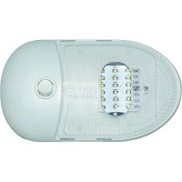 Valterra Dg65429Vp Slim Line Single Led Dome Light W/2-Way Switch, 12V - Dg65429Vp - 681-Dg65429Vpf1