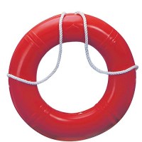 Dock Edge De55223F Dolphin Hardshell Life Ring Buoy - De55223F - 686-De55223Ff1