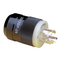 Marinco 4-Wire 12/24V Locking Charging/Trolling System Trolling Motor Plug (Male) - 2018Bp-24 - 69-2018Bp24F1