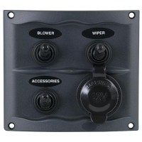 Marinco Waterproof Switch Panel - 900-3Wps - 969-9003Wpsf1