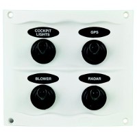 Marinco Waterproof Switch Panel - 900-4Wpw - 969-9004Wpwf1