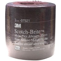 Scotch-Brite™ Multi Flex Abrasive Sheet Roll - 7521 - 71-07521F1