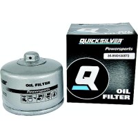 Quicksilver 35-8M0130572 Chrome Powersports Oil Filter - 8M0130572 - 710-35-8M0130572F1