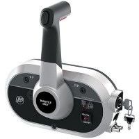 Quicksilver 8M0103454 Side Mount Mechanical Remote Control, 15' Harness W/O Trim W/8 Pin Conector - 8M0103454 - 710-8M0103454F1