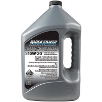 Quicksilver 92-8M0142146 4-Stroke Fc-W Synthetic Blend Oil 10W-30, Gal., 3/Case - 8M0142146 - 710-92-8M0142146F1