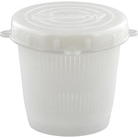 Scotty 0.5L 670S Vented Bait Jar, White, 100/Case - 670 - 736-670Sf1