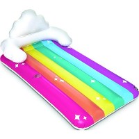 Big Mouth Bmpf0094 Lounge Pool Float, Giant Rainbow - Bmpf-0094 - 741-Bmpf0094F1