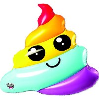 Big Mouth Bmpf0175 Vinyl Pool Float, Unicorn Poop - Bmpf-0175 - 741-Bmpf0175F1