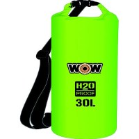 Wow H2O Proof Drybag W/Shoulder Strap, 30L Green - 18-5090G - 742-185090Gf1
