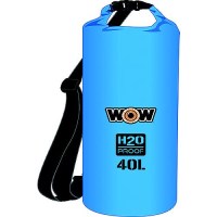 Wow H2O Proof Drybag W/Shoulder Strap, 40L Blue - 18-5100B - 742-185100Bf1