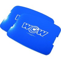 Wow 22Wfo4079 Foam Dipped Seat, Blue, 2/Pk - 22-Wfo-4079 - 742-22Wfo4079F1