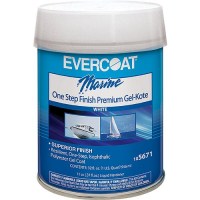 One Step Finish Gelkote White Pt - 105670 - 75-105670F1