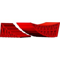 Valterra A100903 Stayput™ Two Axle Side-To-Side Level W/ Two Wedges, Red, 2Pk - A10-0903 - 800-A100903F1
