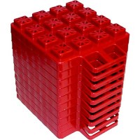 Valterra A10-0918 Multi Use Rv Stackers Leveler & Jack Pads, 10/Pk - A10-0918 - 800-A100918F1