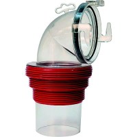 Valterra Ez Coupler 90 Degree Bay Rv Sewer Connection Fitting - F02-3112Cl - 800-F023112Clf1