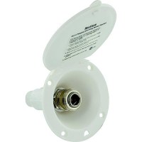 Valterra Spray-Away Quick Connect Port, White - Pf147005 - 800-Pf147005F1