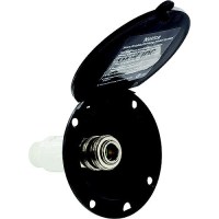 Valterra Spray-Away Quick Connect Port, Black - Pf147006 - 800-Pf147006F1