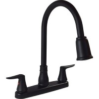 Valterra Pf221703 Catalina™ Two Handle Kitchen Faucet, Matte Black - Pf221703 - 800-Pf221703F1