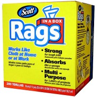 Scott 75260 Rags-In-A-Box, 200/Box - 75260 - 811-75260F1