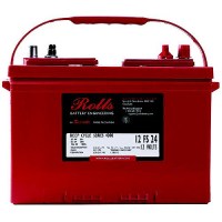 Midstate Battery 12Fs24 Rolls Premium Deep Cycle Batteries, 12V, Group 24 - 12Fs24 - 819-12Fs24F1
