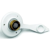 B&B Molders 94234 Replacement Water Flange, Brass Valve, Polar White - 94234 - 865-94234F1