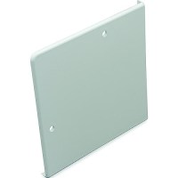 B&B Molders 94259 Floor Register, W/ Damper, Polar White - 94289 - 865-94289F1