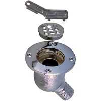 Perko Chrome Cockpit Scupper, 1