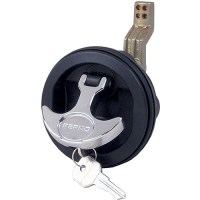 T Handle Flush Lock, Black - 1092Dp1Blk - 9-1092Dp1Blkf1