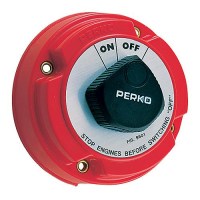 Perko Main Battery Switch, On/Off - 9601Dp - 9-9601Dpf1
