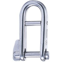 Wichard 81432 Key Pin Halyard Shackle, 3/16