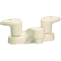 Valterra Catalina Pf222101 Biscuit Finish Two Lever Handle Rv Lavatory Bathroom Faucet - Pf222101 - 800-Pf222101F1