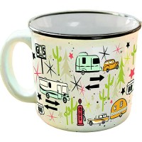 Jr Products Camp Casual Cc004C Mug, Wanderlust White - Cc-004C - 342-Cc004Cf1
