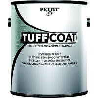 Pettit 3712Tcss5G Tuff Coat™ Rubberized Non-Skid Coating, Semi-Smooth Texture - Non Submersible, Light Gray Gal. - 1371203Tcss - 93-3712Tcss5Gf1