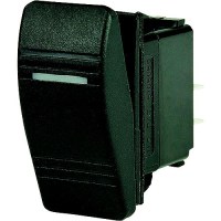 Bep 1001811 Weather Resistant Contura Rocker Switch, Off-On, Dpst, 1/4