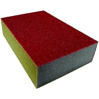 Simms Sanding Sponge, Medium/Coarse, Square, 22/Case - Mf10 - 886-Mf10F1