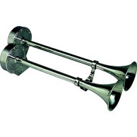 Ongaro Deluxe Dual Trumpet Horn, 12V - 10028 - 120-10028F1