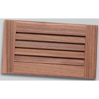 Whitecap Teak Louvered Insert, 6-3/8