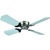 Ceiling Fan-Brushed Nic/Wh 42