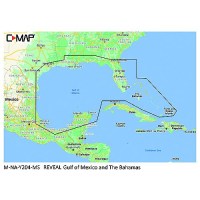 C-Map Mnay204Ms Reveal Chart, Gulf Of Mexico & The Bahamas - M-Na-Y204-Ms - 149-Mnay204Msf1