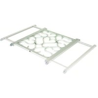 Camco Screen Door Push Bar And Deluxe Grille, Aluminum - 43991 - 17-43991F1