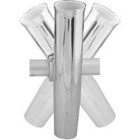 S/S Adj Clamp On Rod Holder - F16-2623Pol-1 - 236-F162623Pol1F1