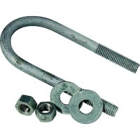 Tie Down Engineering Galvanized U-Bolt Kit - 86223 - 241-86223F1