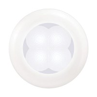Led Light White W/White Bezel 12V - 980500441 - 265-980500441F1