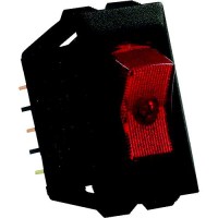 Illumintd 120V On/Off Sw Rd/Bl Bell Rv Rvx - 12515 - 342-12515F1