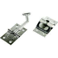 Rv Designer Entry Door Holder 45° Stainless - E275 - 350-E275F1