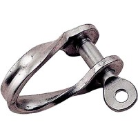 Sea-Dog 140178 Twisted Stainless Steel D-Shackle, 5/16