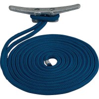 Sea Dog 302112010Bk1 Premium Double Braided Nylon Dock Line, 1/2