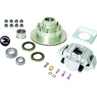 Ufp Zinc+ Hub, Zinc+ Ventilated Rotor And Aluminum Caliper Kit - K71-806-05 - 445-K7180605F1