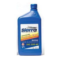 Sierra 9440Cat4 Synthetic Blend 4-Cycle Inboard-Sterndrive Engine Oil, 25W40 Fcw, 5 Qt. - 18-9440Cat-4 - 47-9440Cat4F1